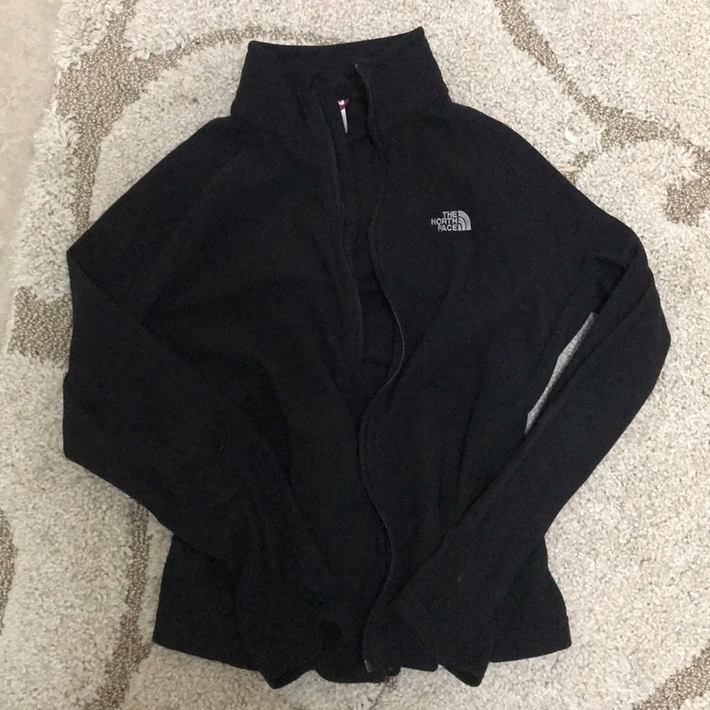 black the north face jacket